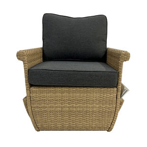 Sillón Individual de Ratán para Exteriores, Sofá Acolchado para Patio, Muebles para Balcón, Porche, Jardín, Terraza - Product Image 2