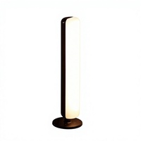 Lampe PC à commande vocale IA, veilleuse moderne et minimaliste pour chambre à coucher, aide au sommeil activée par le son et lampe de bureau pour dortoirs