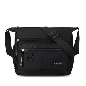 Sac à bandoulière pour homme, grande capacité, imperméable, léger, durable, résistant à l'usure, en tissu Oxford, multi-poches, pour le travail et les loisirs - Product Image 6