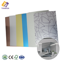 Plaque de résine phénolique à faible teneur en formaldéhyde, stratifié métallique haute pression écologique pour la décoration intérieure des bâtiments verts