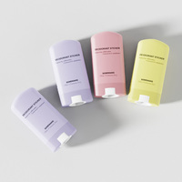 Lot de 100 ovales rechargeables, en plastique, couleur personnalisée, pour crème solaire, déodorant, produit cosmétique, 10 pièces de 15ml