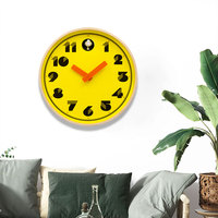 Reloj de Pared con Diseño de Péndulo Infinity Time, Reloj de Cuco para Regalo, Reloj de Pared Original con Mecanismo de Reloj de Cuco
