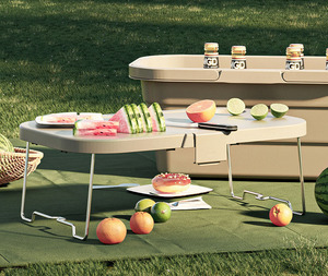 OEM ODM Boîte de rangement extérieure pliante personnalisée pour <span class=keywords><strong>camping</strong></span> pique-nique Assaisonnement étanche Coffre de voiture <span class=keywords><strong>Vaisselle</strong></span> Panier de pique-nique - Product Image 4