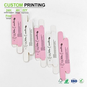 กล่องลิปกลอสแบบกำหนดเอง สีชมพูกุหลาบ พร้อมแถบกาว ปั๊มฟอยล์ลายตราสินค้า ปราศจากการทดลองกับสัตว์ กลิ่นคอตตอนแคนดี้ ปริมาณ 10 มิลลิลิตร - Product Image 1