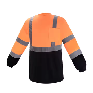 เสื้อนิรภัยสะท้อนแสงสำหรับนกดูดความชื้นสูงระดับ2มองเห็นได้ชัดเจนกันน้ำได้มีช่องใส่ของในกระเป๋าเสื้อหน้าอกมีไฟ LED ระบายอากาศได้ดี - Product Image 4