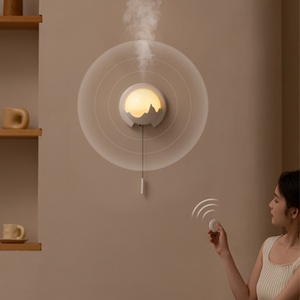 Diffuseur d'aromathérapie mural intelligent populaire, humidificateur d'air domestique, lampe colorée pour chambre à coucher, diffuseur de brume parfumée - Product Image 1