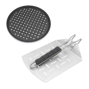 ที่ขายดีที่สุด<span class=keywords><strong>Homesmart</strong></span>พิซซ่าเครื่องมือสแตนเลสNon-Stick PANพับจับเครื่องตัดพิซซ่าพลั่วไม้พายสําหรับเตาอบพิซซ่า - Product Image 5