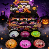 Cadeaux promotionnels très demandés : Jouet anti-stress souple à rebond lent, motifs Halloween, Noël, bâton de beurre, pain vapeur, citrouille