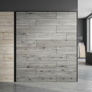 High Quality India Ceramic Wooden Tiles Building Materials House Floor Decoration Wood Effect Porcelain Tile - Product Image 1