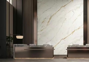 Collezione diretta in fabbrica <span class=keywords><strong>di</strong></span> Pegmatite a lastre sottili nero tavolo da pranzo da cucina pannelli <span class=keywords><strong>di</strong></span> parete in pietra sinterizzata - Product Image 3