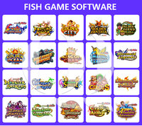QIQU Custom Logo 6 Player 55 Inch Fish Hunter Table Game Machine High Quality Skill Arcade Machine For Amusement Game Hall