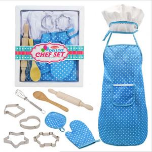 Abito educativo all'ingrosso Costume da Chef gioco di ruolo per la carriera fingere giocattolo Set di cucina per bambini Set di giochi di ruolo per Chef - Product Image 3