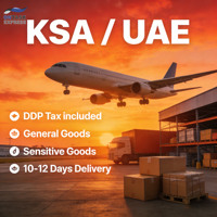Transport aérien rapide vers l'Arabie Saoudite, les Émirats arabes unis, Dubaï en 10-12 jours, DDP taxes incluses