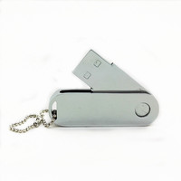 USB Flash Drive logam promosi harga terbaik disk usb putar 128MB