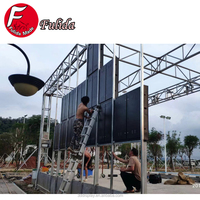 Pantalla con Estructura Resistente al Viento y a los Impactos, con Funcionamiento Estable, Ideal para Iluminación Nocturna de Rascacielos y Publicidad