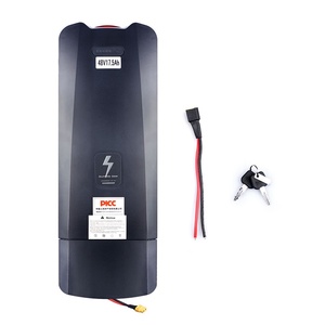 Paket Baterai Lithium 48V 17.5Ah yang Dapat Diisi Ulang untuk Rak Belakang Sepeda Listrik, Gantungan Bagasi, Lampu Belakang, Port USB, Stok EU US UK, Pengisi Daya 54V - Product Image 3