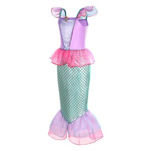Nuovo Abito in Tulle a Sirena Senza Maniche, Perfetto per Ragazze e Bambini, Ideale per <span class=keywords><strong>Halloween</strong></span>, Giochi di Ruolo e Feste di Compleanno - Product Image 3