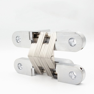 Herraje de Acero Inoxidable para Puerta Plegable con Bisagra Oculta Invisible, para Muebles de Hospital, Dormitorio, Oficina en Casa, Diseño Moderno y Fácil Instalación - Product Image 1
