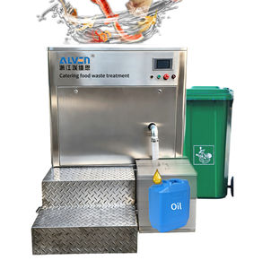 ALVEN Gewerbliche Gastronomie-Lebensmittelabfallbehandlungsmaschine mit Motor |   400kg/h Küchenabfallentsorgungssystem Modell AK-400B - Product Image 2