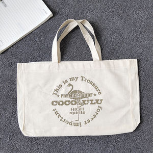 Multi Colors 18/28 Inch Cotton Canvas Tote <b>Bag</b> for Women Portable Handbag Water Resistant Open for Outdoor Travel Use - Product Image 2