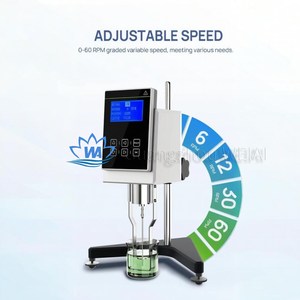 WEIAI 高粘度ラボ用回転粘度計 NDJ-5S 粘度計テスター オイル・インク・化粧品用デジタル粘度計 - Product Image 5