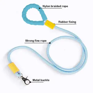 DHPET amélioré classique mains libres chien réglable taille élastique et laisse bandoulière avec poignée confortable corde rétractable pour - Product Image 3