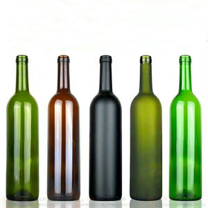 Bottiglia di vino in vetro a forma di Bordeaux vuota da 500ml 750ml all'<span class=keywords><strong>ingrosso</strong></span> - Product Image 1