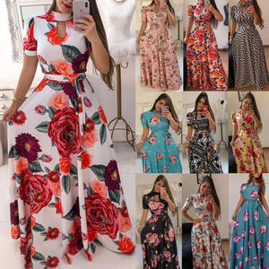 ชุดเดรสผู้หญิงขายส่ง YY1022 ชุดราตรีเซ็กซี่ ชุดลำลองเอวสูง เสื้อผ้าชาติพันธุ์ ชุดเดรสไซส์ใหญ่สำหรับผู้หญิง - Product Image 3