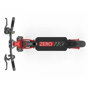 ZERO 11X 120-160km longue portée 11 pouces pneu tout-terrain 95 km/h moteur rapide 5600W Scooters électriques à grande vitesse