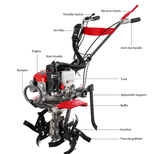 <span class=keywords><strong>Motocultor</strong></span> Rotatorio Compacto y Mini Arado <span class=keywords><strong>para</strong></span> Maquinaria Agrícola, Mini Tractor de Arrastre, Cultivadores - Product Image 2