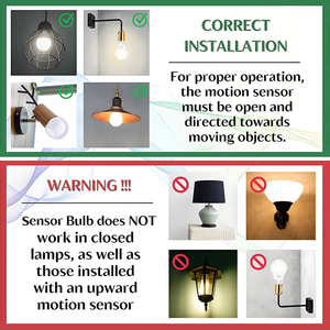 Energy Saving Auto Dimming <strong>360</strong>&deg; Motion Sensor LED <strong>Bulb</strong> Smart Security <strong>Lighting</strong> For Garage &amp; Driveways - Product Image 4