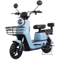 Scooter électrique en gros, vélo électrique 48V 12/20Ah 350W/500W, 2 roues, moteur sans balais numérique à longue portée pour adultes