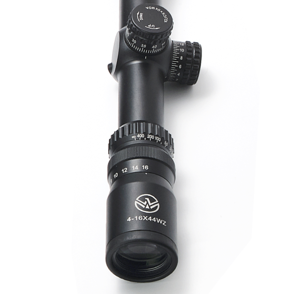 Запатентованный охотничий прицел с регулируемой одной рукой, тактический оптический прицел 4-16x44, Китай