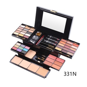 Ensemble cadeau de maquillage avec 58 couleurs d'ombres à paupières, de blush, de rouge à lèvres, de poudre compacte, de mascara, d'eye-liner, de <span class=keywords><strong>crayon</strong></span> à lèvres, de <span class=keywords><strong>crayon</strong></span> à sourcils, de poudre scintillante - Product Image 5