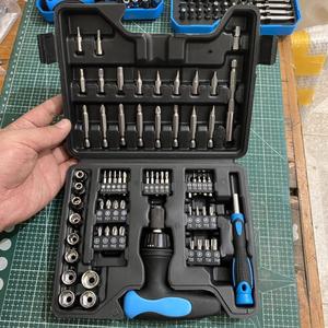 63pcs Versatile Home Repair Tool Kit Steel Handle Including Slotted <b>Torx</b> Square Hex <b>Bits</b> OEM Customizable Industrial 63pcs Multi - Product Image 5