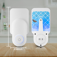 Piège à mouches électrique intelligent OEM avec panneau collant pour moustique, moucherons, mouches des fruits, chargeur rechargeable