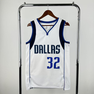 Broderie personnalisée en gros DAL Mavericks # 32 fusées HOU # 7 IND Pacers # Maillot de basketball en poly mesh unisexe pour adulte, modèle international - Product Image 3