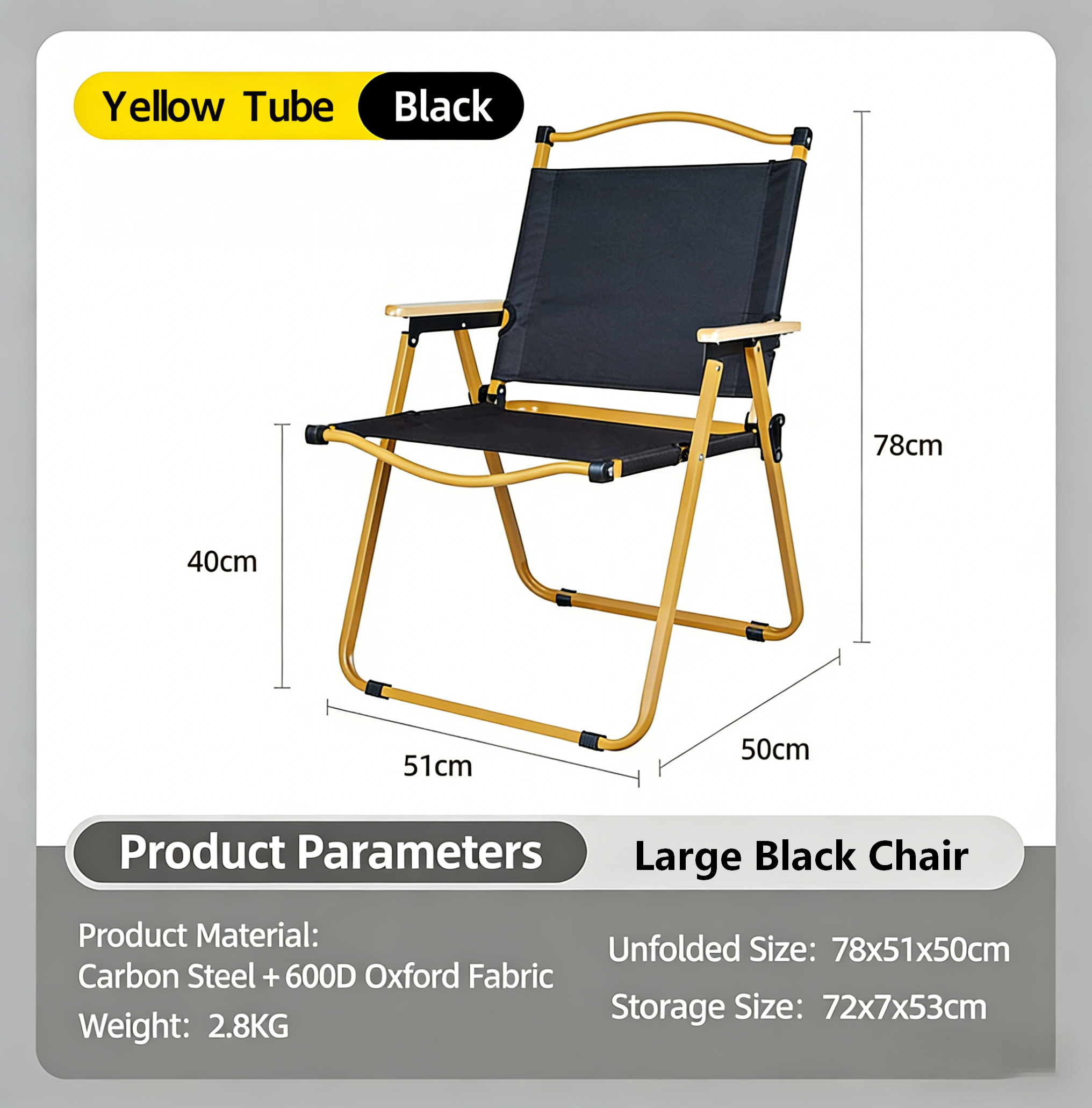 Tube jaune - Tissu noir - Grande taille