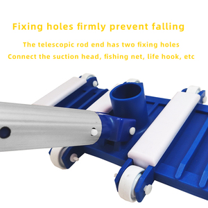 Le poteau télescopique de <span class=keywords><strong>piscine</strong></span> peut correspondre au filet à feuilles/tête d'aspiration/<span class=keywords><strong>brosse</strong></span> de <span class=keywords><strong>piscine</strong></span> pour nettoyer les accessoires de <span class=keywords><strong>piscine</strong></span> - Product Image 5