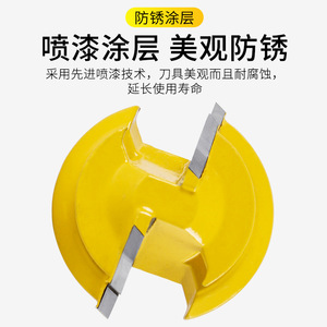 Cortadora de mortaja y espiga Hewego de 45 grados con rodamiento de acero de tungsteno para unión de paneles de madera - Product Image 5