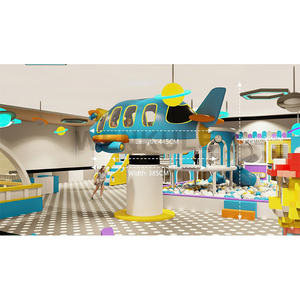 <span class=keywords><strong>Simulateur</strong></span> de mouvement de vaisseau spatial bleu au design personnalisé avec écran en cabine, aire de jeux pour enfants, une pièce maîtresse populaire - Product Image 2