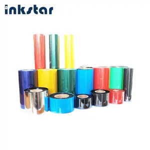 1006B--Inkstar 100mmX300m Thermal Transfer Wax Ribbon Print For Coated Paper Price Tag