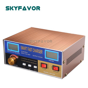 Chargeur universel intelligent rapide <span class=keywords><strong>12V</strong></span> 24V 18A pour batteries au lithium et au plomb (EFB, AGM, GEL) avec réparation automatique par impulsions - Product Image 1