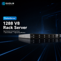 Serveur en rack 1U 2 voies de dernière génération prenant en charge deux processeurs Intel Xeon Scalable, serveur d'entreprise 1U haute performance pour l'informatique