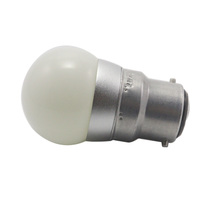 Milky White Globe E27 LED Bulb 24VDC Dimmable G35 Round Lamp for Solar Battery Off-grid System Indicator Power Off Grid