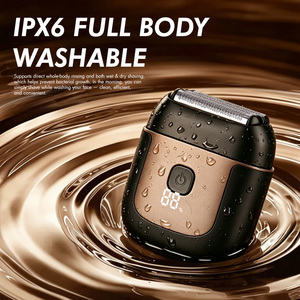 PRITECH Portable Pocket Foil Shaver for Men Magnetic Cutter Head IPX6 Waterproof Mini Travel Shaving Machine Advanced Triple Bla - Product Image 5