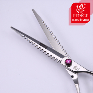 Fenice Acciaio Inossidabile JP440C Bordo Seghettato Durezza 60-62 HRC 7.0 Pollici 18.6cm 79.1g Strumenti Ecologici per la Toelettatura di Animali Domestici Cane - Product Image 3