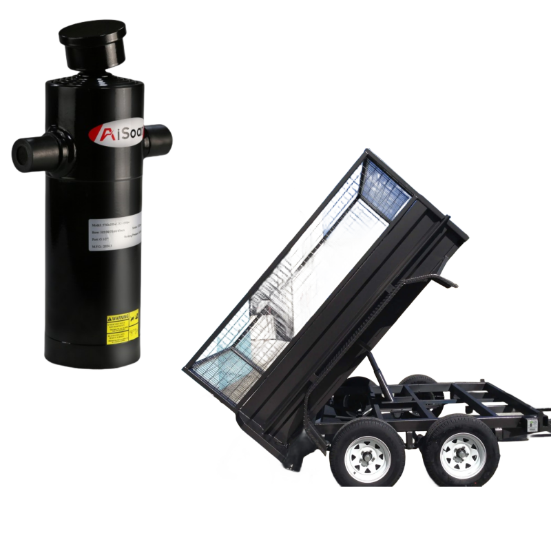 4 Stage Telescopic Underbody Hydraulic Cylinder