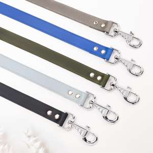 Laisse en cuir durable faite à la main personnalisée, collier pour animaux de compagnie, accessoires pour chiens, cadeaux pour animaux de compagnie - Product Image 4