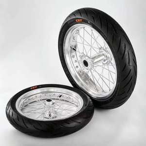 Kit de Ruedas y Neumáticos Supermoto LBX Light Bee X de 17 Pulgadas para Llantas Surron Silver 17 X 1.60 <span class=keywords><strong>Delantera</strong></span> 17 X 2.15 Trasera para Motocicleta Eléctrica Todoterreno - Product Image 4